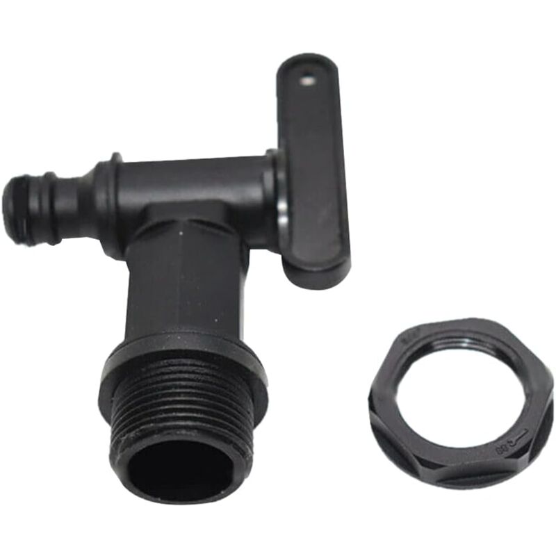 foto del prodotto ymyny rubinetto per serbatoio in plastica da 1000 litri, adattatore per contenitore di stoccaggio dell acqua ibc, adattatore per rubinetto per tubo