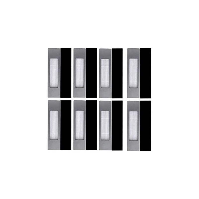 foto del prodotto ymyny set di filtri di ricambio per aspirapolvere ecovacs deebot ozmo 920 950 t5 t8 aivi colore nero e bianco 
