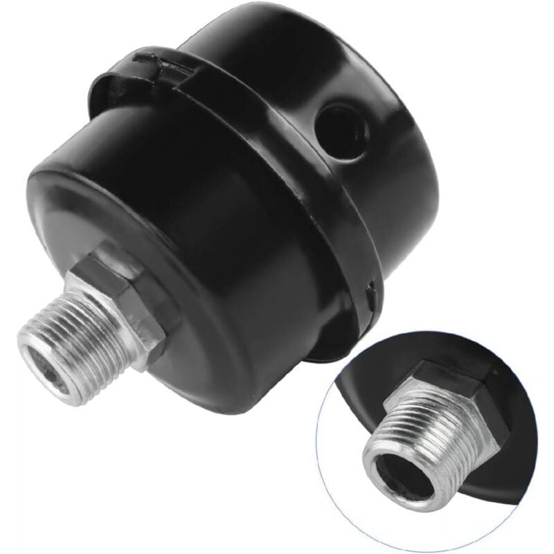 foto del prodotto ymyny silenziatore del filtro del compressore d aria 1 pz. 3 8 16 mm filtro di aspirazione del compressore d aria per l uso nell ingresso del