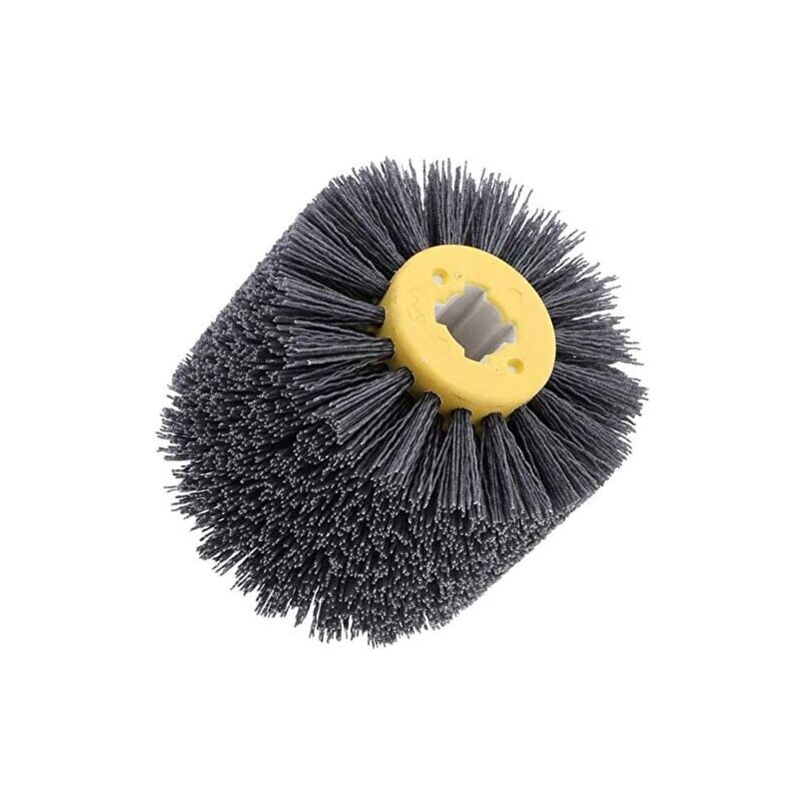 foto del prodotto ymyny spazzola in nylon ruota di trazione spazzola per lucidatura grana 180 240 per macchine per lavorazione del legno macchina per