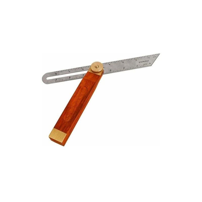 foto del prodotto ymyny squadra smussata, squadra a t scorrevole, angolo da carpentiere, angolo di arresto bifacciale da 318 mm, angolo di arresto da carpentiere da 26