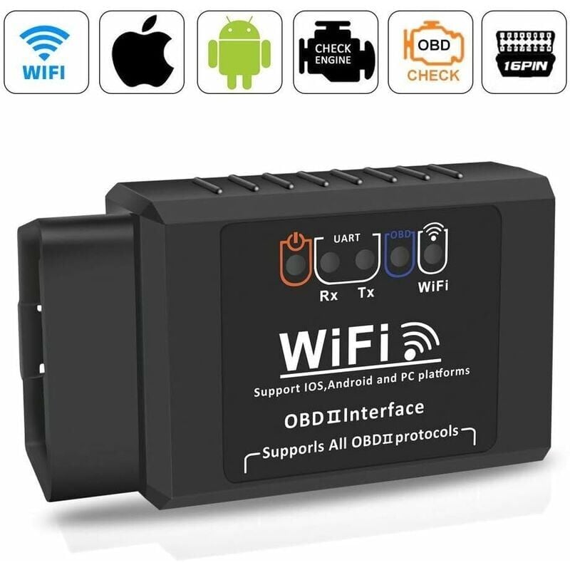 immagine 0 del prodotto ymyny strumento di diagnosi per auto crediri obd2 presa diagnostica per auto wifi adattatore obd scanner di codici di errore multimarca strumenti