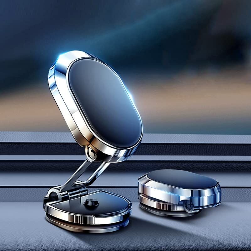 foto del prodotto ymyny supporto magnetico per telefono da auto, doppio supporto per telefono con rotazione a 360 , super adesivo, supporto per auto