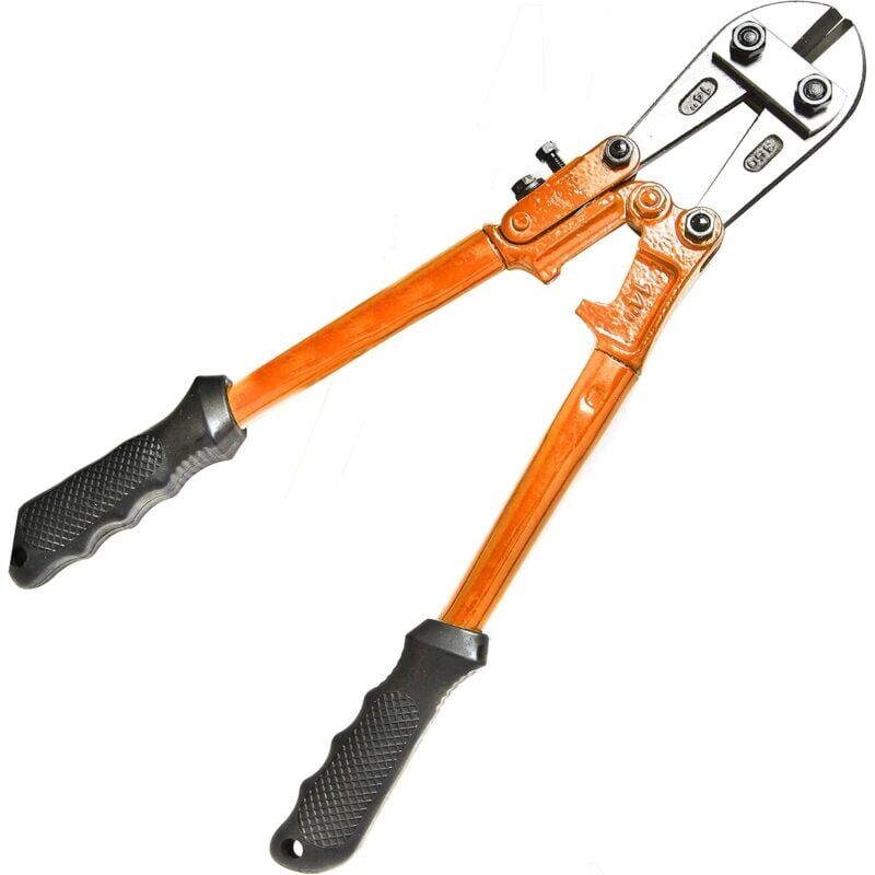 foto del prodotto ymyny tronchesi in acciaio inox da 350 mm per impieghi gravosi con impugnature in gomma antiscivolo e presa facile per meccanici, falegnameria,