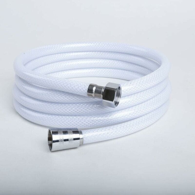 foto del prodotto ymyny tubo flessibile per doccia in pvc 2m, ricambio universale, tubo g1 2, resistenza ad alta pressione, flessibile e antirottura.