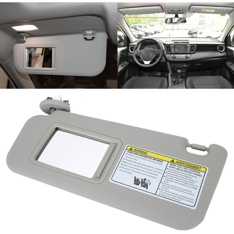 foto del prodotto ymyny visiera parasole lato guidatore sinistro, 74320 42501 b2, per rav4 2006 2009, grigio