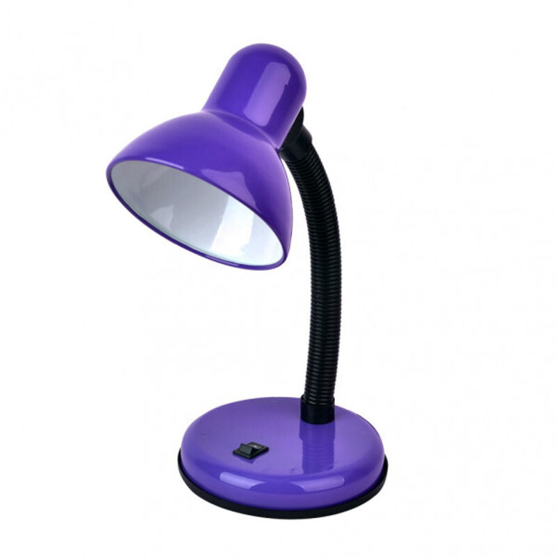 foto del prodotto yodo 1xe27 viola fabrilamp piccola lampada da tavolo