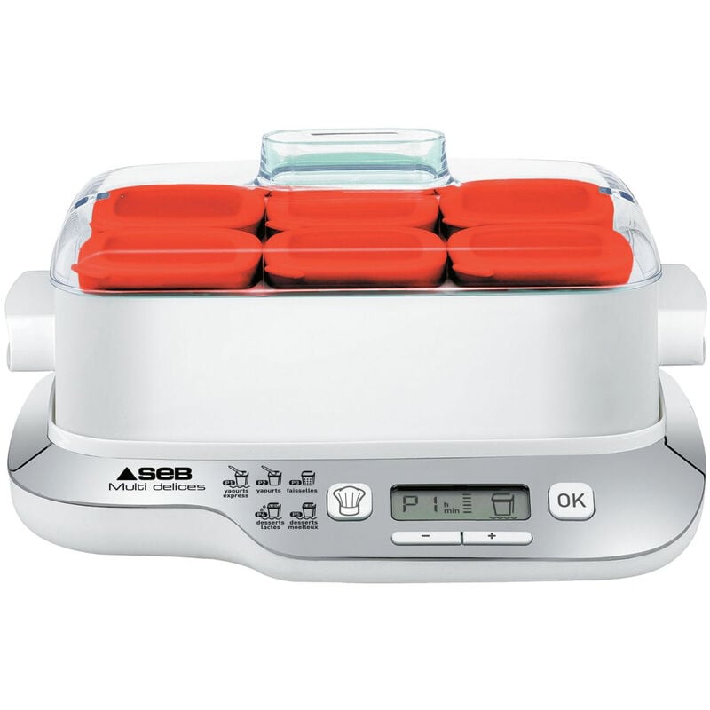 foto del prodotto yogurtiera 6 vasetti da 140ml 600w yg660100 seb