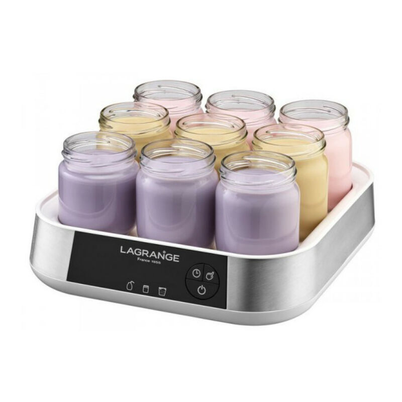 foto del prodotto yogurtiera e caseificio 9 pentole 18w 459601 lagrange