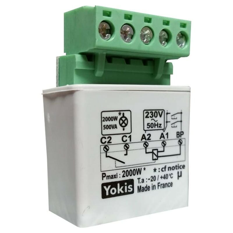 foto del prodotto yokis convertitore per contatto permanente tapparelle cvi34e 5454806