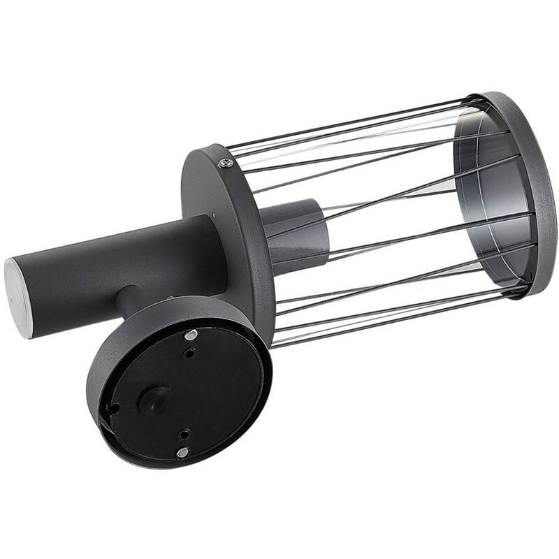 foto del prodotto yonan' in nero da acciaio inox - lindby