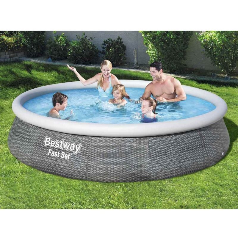 foto del prodotto yoolo furniture limited set piscina gonfiabile fast con pompa 396x84