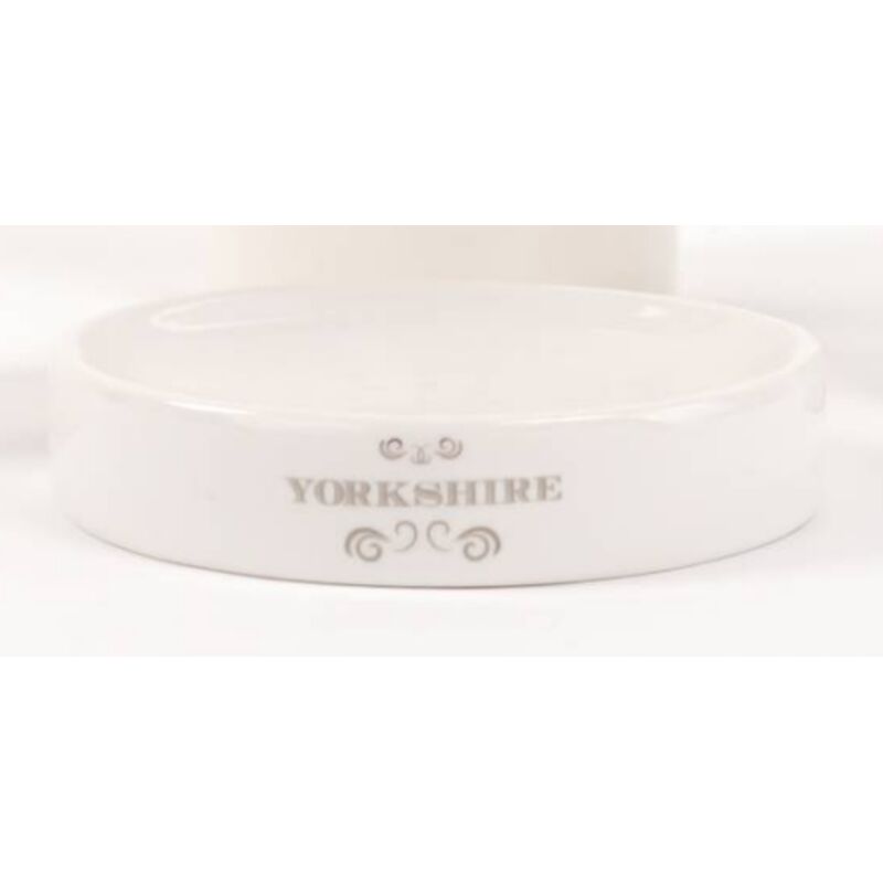 foto del prodotto yorkshire porta sapone biancoin porcellana metaform
