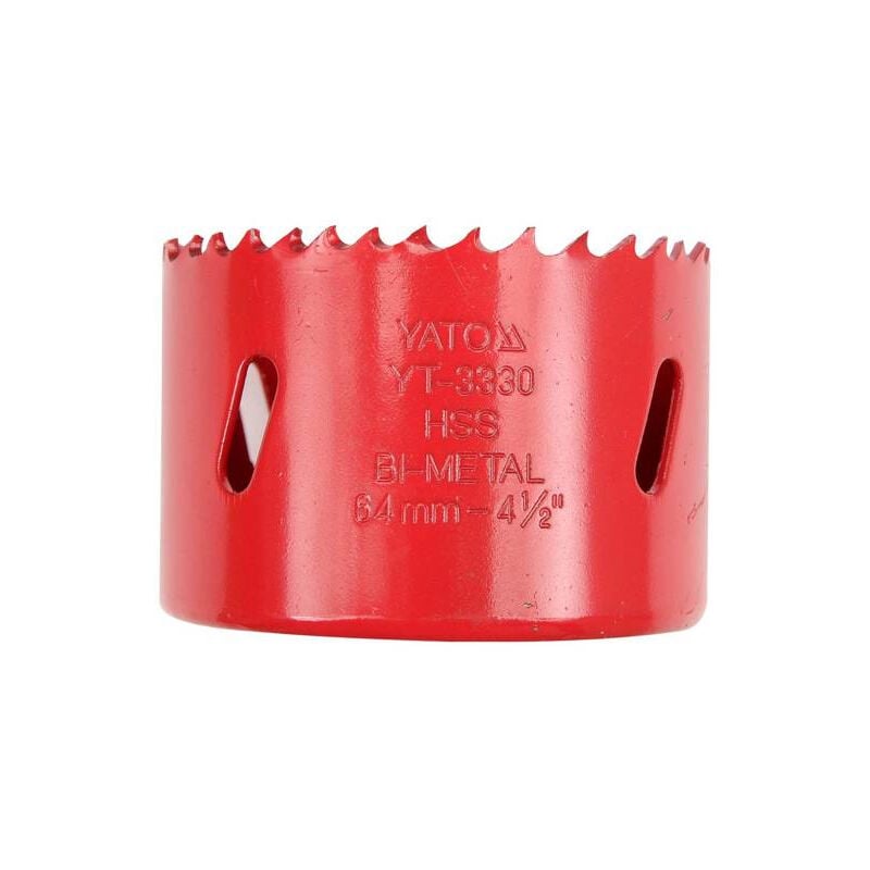 foto del prodotto yt 3324 sega a tazza de trapano a corona 1 pezzo i yato