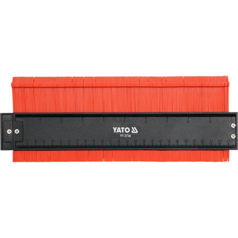 foto del prodotto yt 3736 calibro de radio profilo calibro nero yato