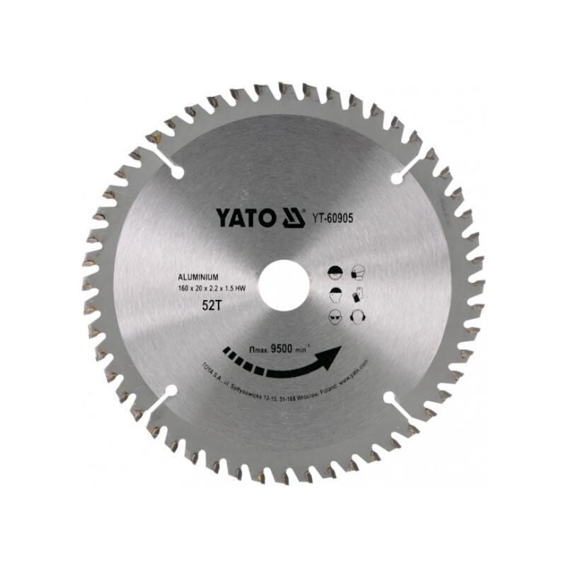 foto del prodotto yt 60907 lama of sega circolare 18 cm 1 pz i yato