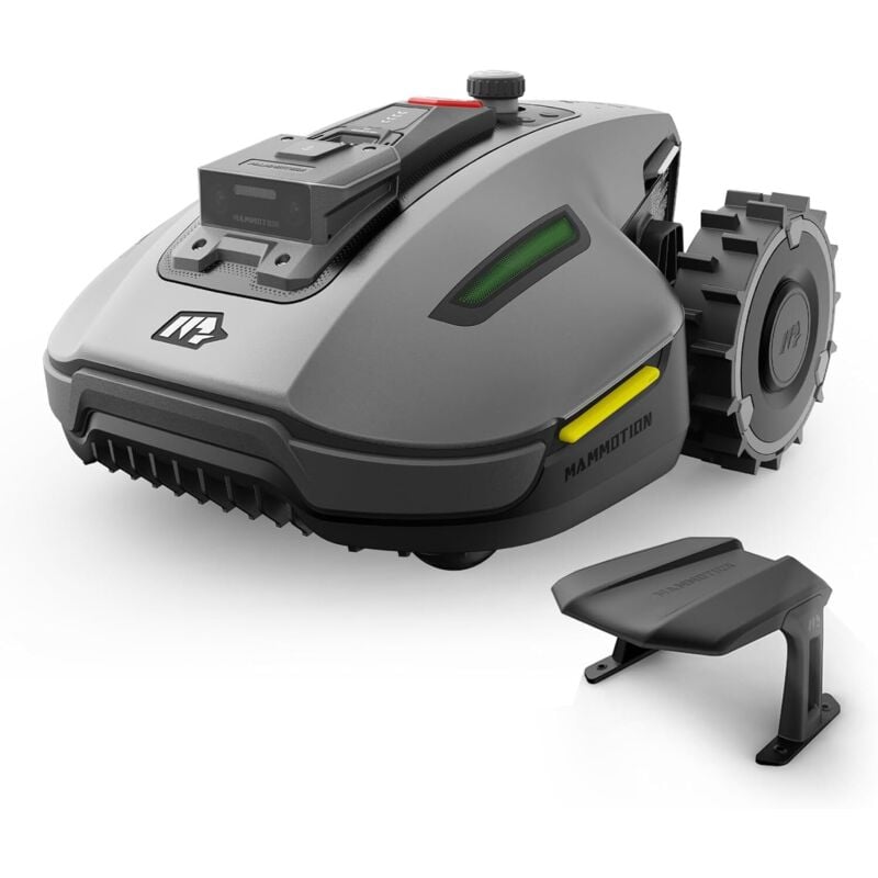 foto del prodotto yuka mini 800 robot tagliaerba senza filo perimetrale, consigliato 800m , max. 1000m , auto mappaturae, visione ai 3d, pendenza 50 , con modulo 4g,
