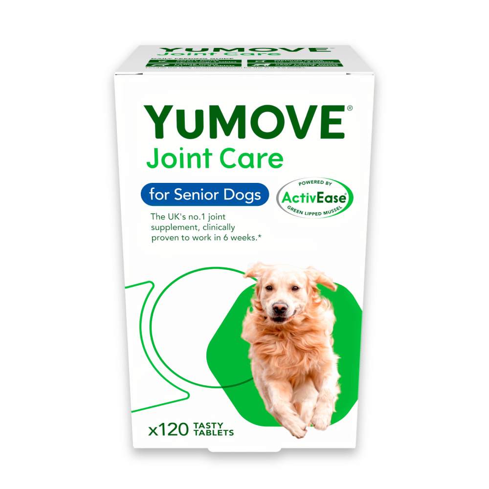 foto del prodotto yumove joint care per cani anziani 120 compresse