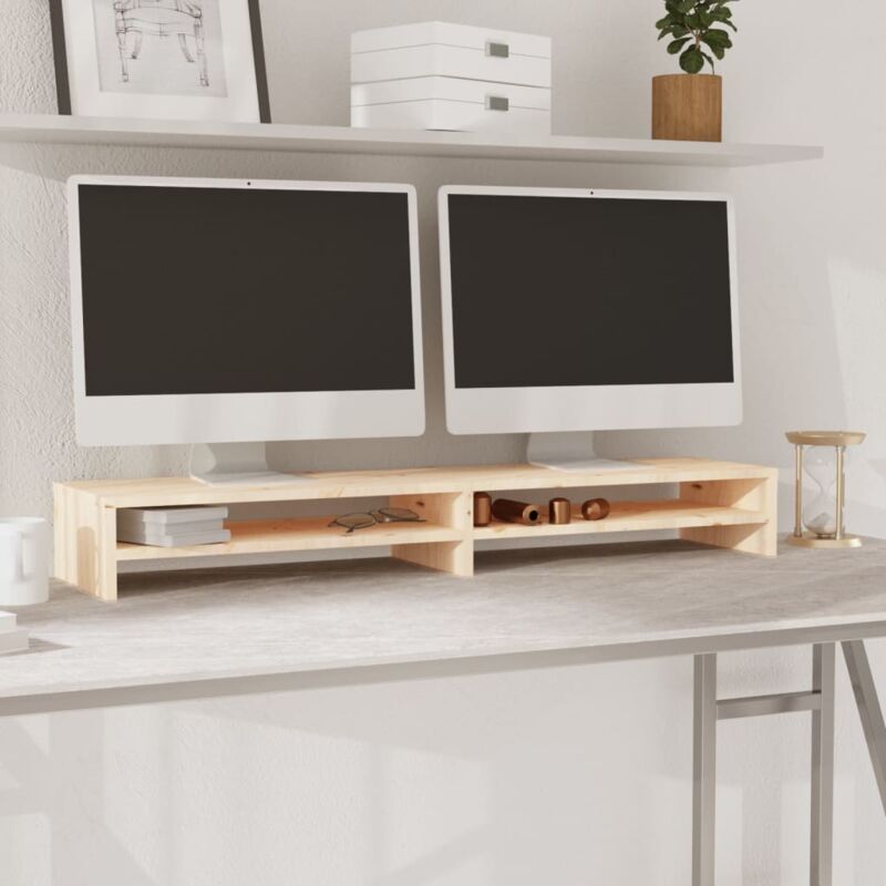 foto del prodotto yzmrbdqc furniture limited supporto per monitor 100x24x13 cm in legno