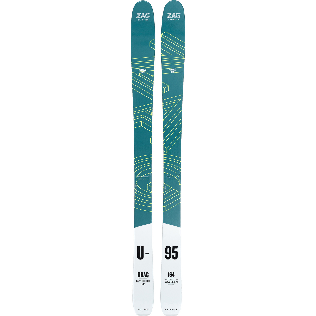 foto del prodotto zag skis donna sci d alpinismo ubac 95 23 24