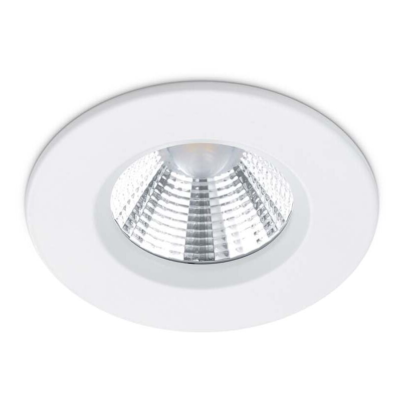 foto del prodotto zagros faretto da incasso led rotondo bianco dimmerabile ip65 diam. 8,5cm