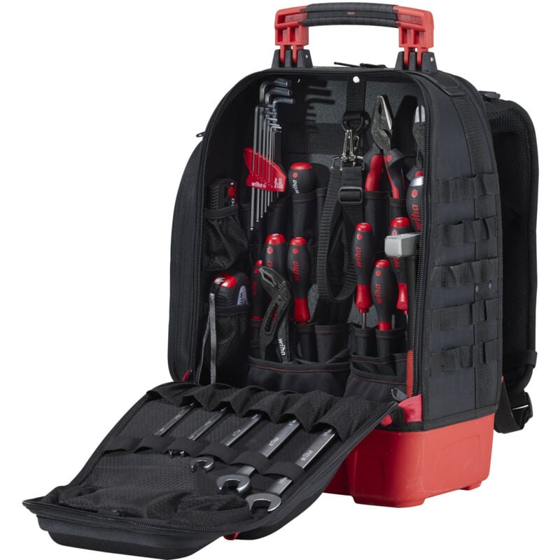 foto del prodotto zaino portautensili mechanic 41 pz. 45529 wiha