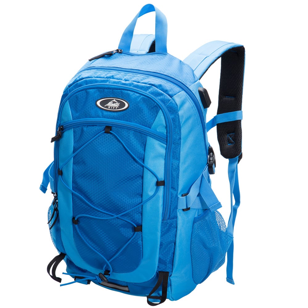 foto del prodotto zaino trekking impermeabile blu 25l