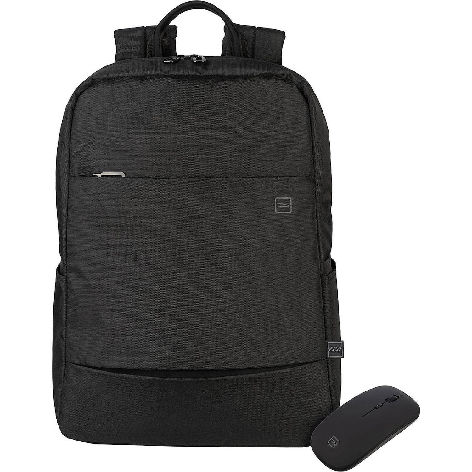 foto del prodotto zaino tucano global2 con mouse nero