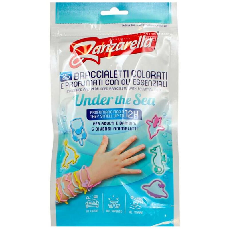 foto del prodotto zanzarella braccialetti under the sea 25 pz