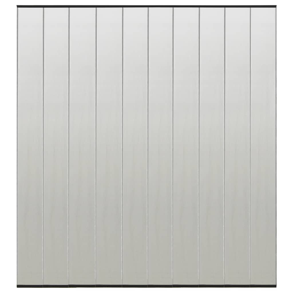 foto del prodotto zanzariera per porta con 10 sezioni a rete nera 240x240 cm cod mxl 61720