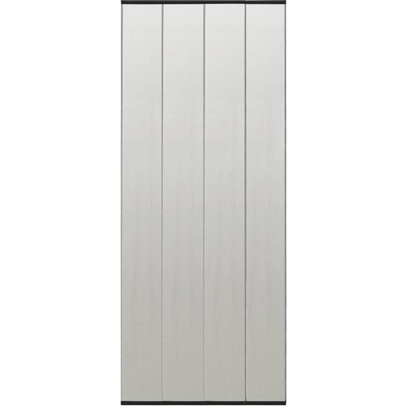 foto del prodotto zanzariera porta con tenda in rete nera 100x220 cm poliestere vidaxl