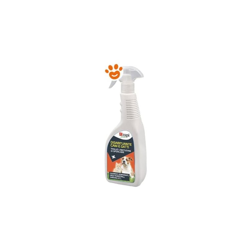 foto del prodotto zapi disabituante per cani e gatti pronto uso disabituante per cani e gatti pronto uso confezione da 750 ml