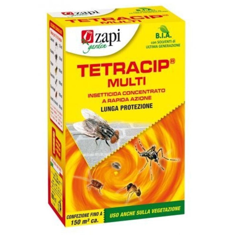 foto del prodotto zapi insetticida tetracip multi tetrametrina permetrina zanzare mosche ml100 23627