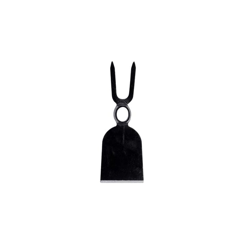 foto del prodotto zappa bidente toscana occhio ovale 335 orsatti acciaio forgiato gr 520 mm 100x280 sm.mm 45x35