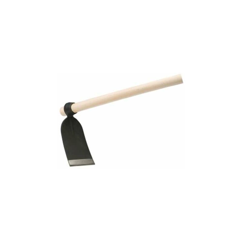 foto del prodotto zappa quadra forgiata con manico in faggio 14 cm