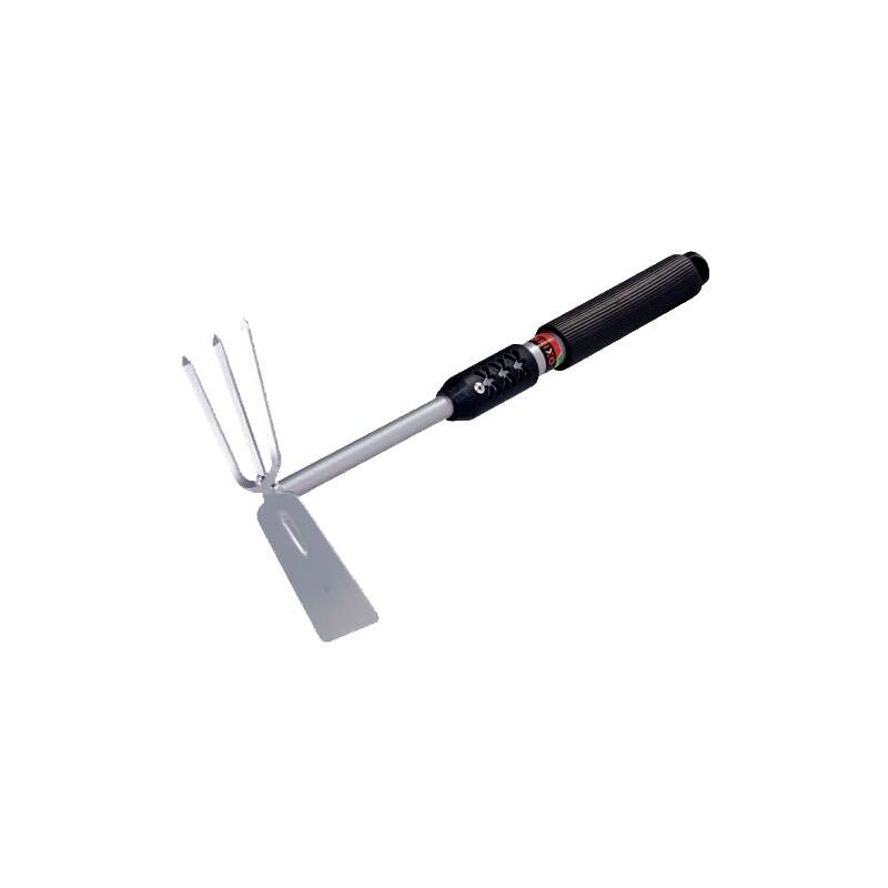 foto del prodotto zappetta brixo platino tridente quadro con manico lunghezza 36cm.
