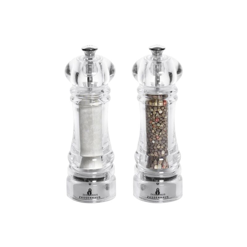 foto del prodotto zassenhaus mulini berlino acrilico 18cm 2pz