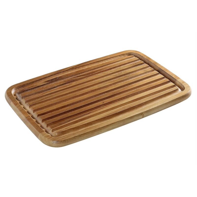 foto del prodotto zassenhaus tagliere per pane in acacia 42x27,5 cm