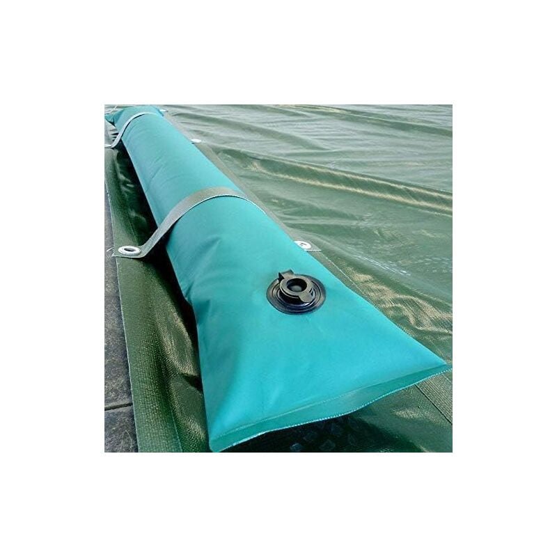 foto del prodotto zefiro 5 tubolari salsicciotti in pvc rinforzato per telo di copertura invernale per piscina mt. 1 da 600 gr mq spessore mm. 0,96 made in