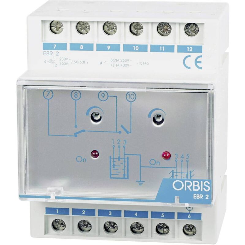 foto del prodotto zeitschalttechnik sensore di livello 1 pz. ebr 2 tensione di funzionamento 230 v ac, 400 v ac l x l x a 65.5 x orbis