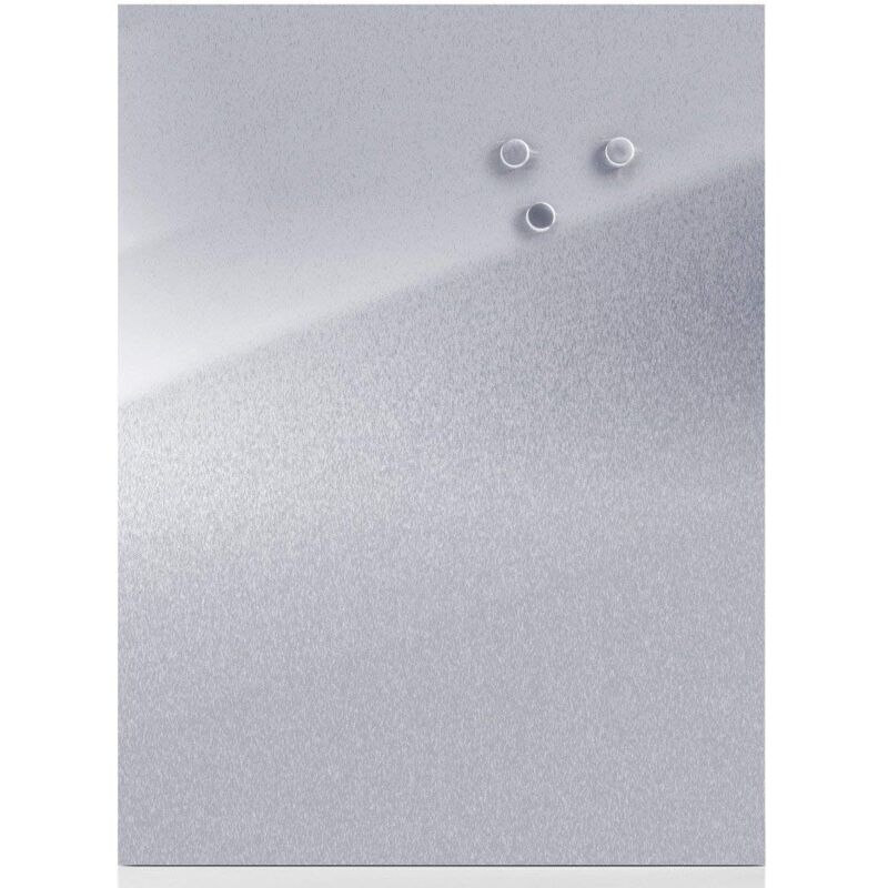 foto del prodotto zeller - 11120 bacheca magnetica, stainless steel, argento, 60x40x1.4 cm