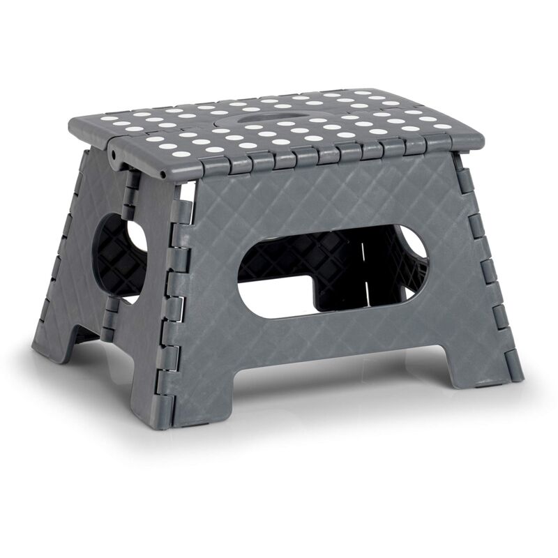 foto del prodotto zeller sgabello pieghevole in plastica di alta qualit , certificato t v, portata fino a 150 kg, 13031, circa 35 x 28 x 22 cm, in plastica, misura