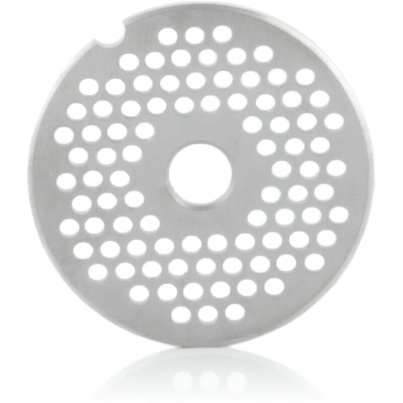 foto del prodotto zelsius disco forato in acciaio inox 3 mm per tritacarne professionale elettrico 5 cm