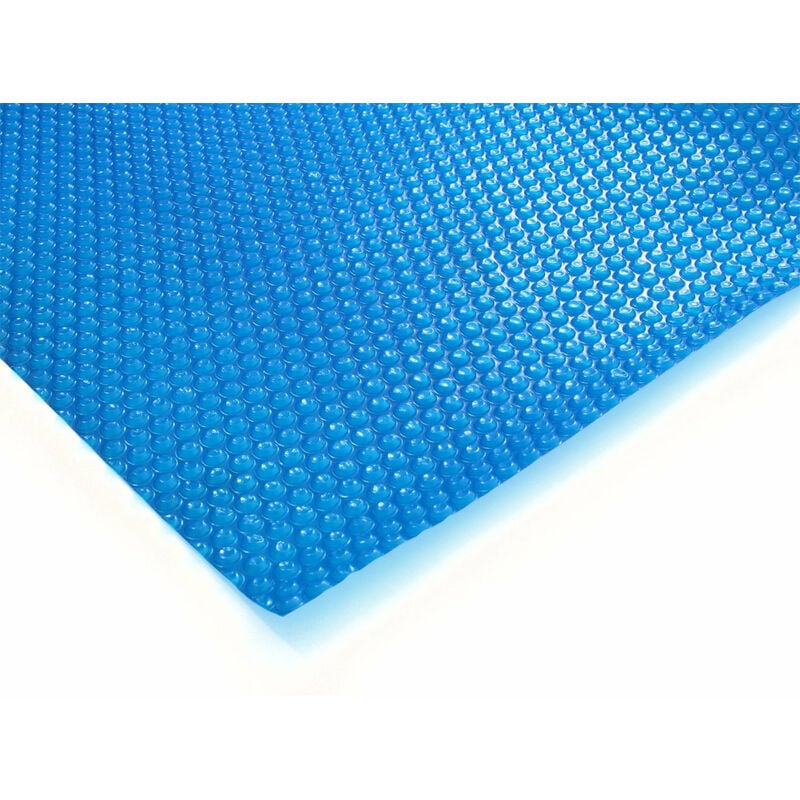 foto del prodotto zelsius foglio solare, angolare 6 x 4 m blu 400 foglio di copertura per piscina