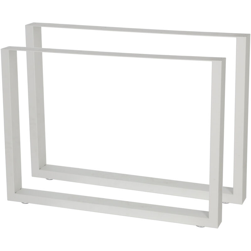 foto del prodotto zelsius set di 2 runner da tavolo l 90 x h 72 cm, gambe del tavolo in metallo, grigio chiaro