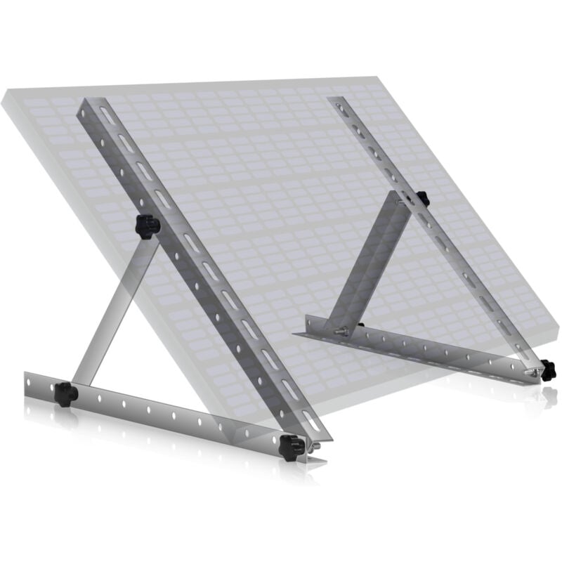 foto del prodotto zelsius - supporto universale per pannello solare, angolo regolabile 0 a 90 barra di supporto 56 cm