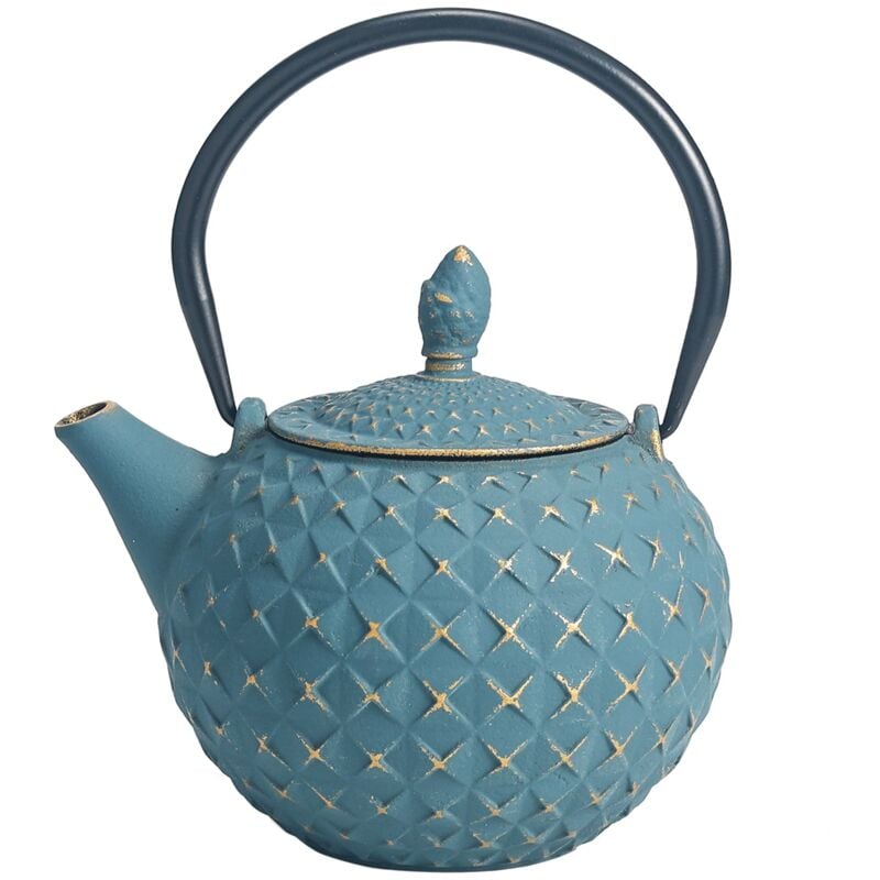 foto del prodotto zen et ethnique signes grimalt cooking teiera teera te blu 13x16x16cm 30192
