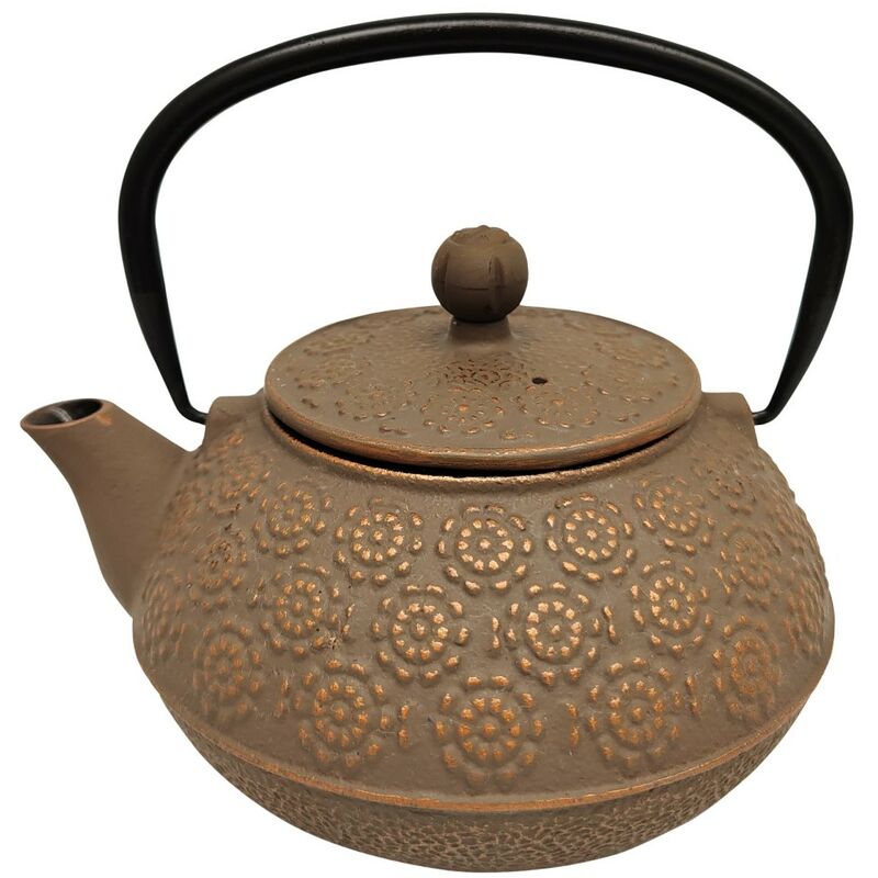 foto del prodotto zen et ethnique signes grimalt cooking teiera tera tera dorado 15x17x11cm 24312