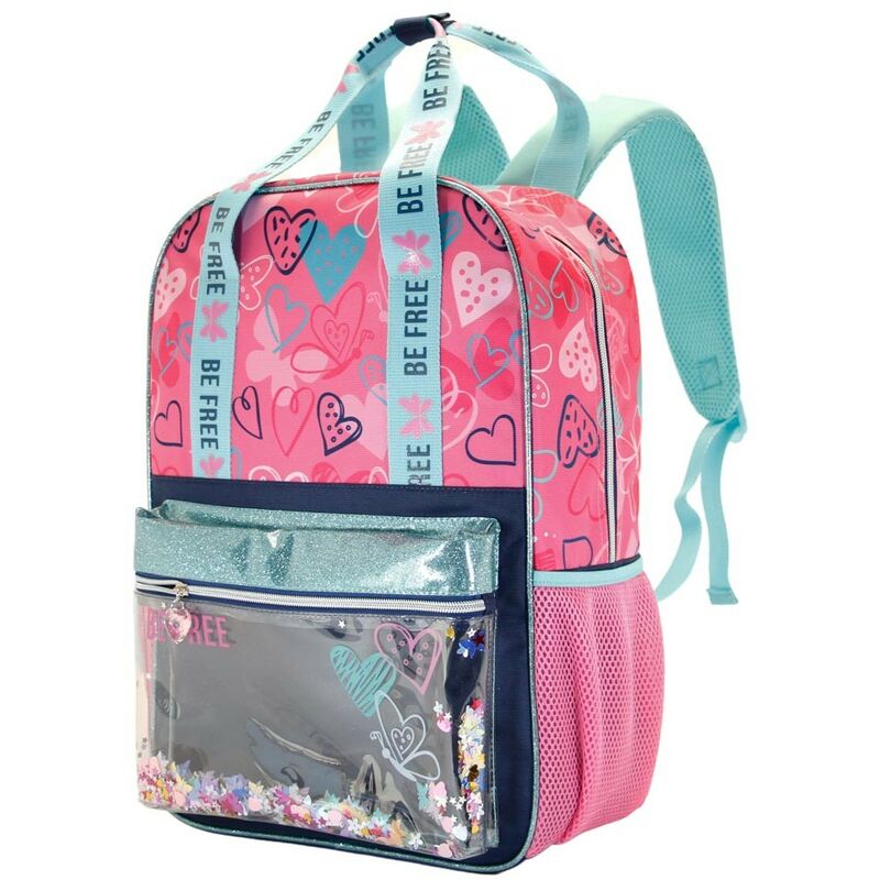 foto del prodotto zencocco zaino oh my pop rosa zaino glitter oh my pop be free