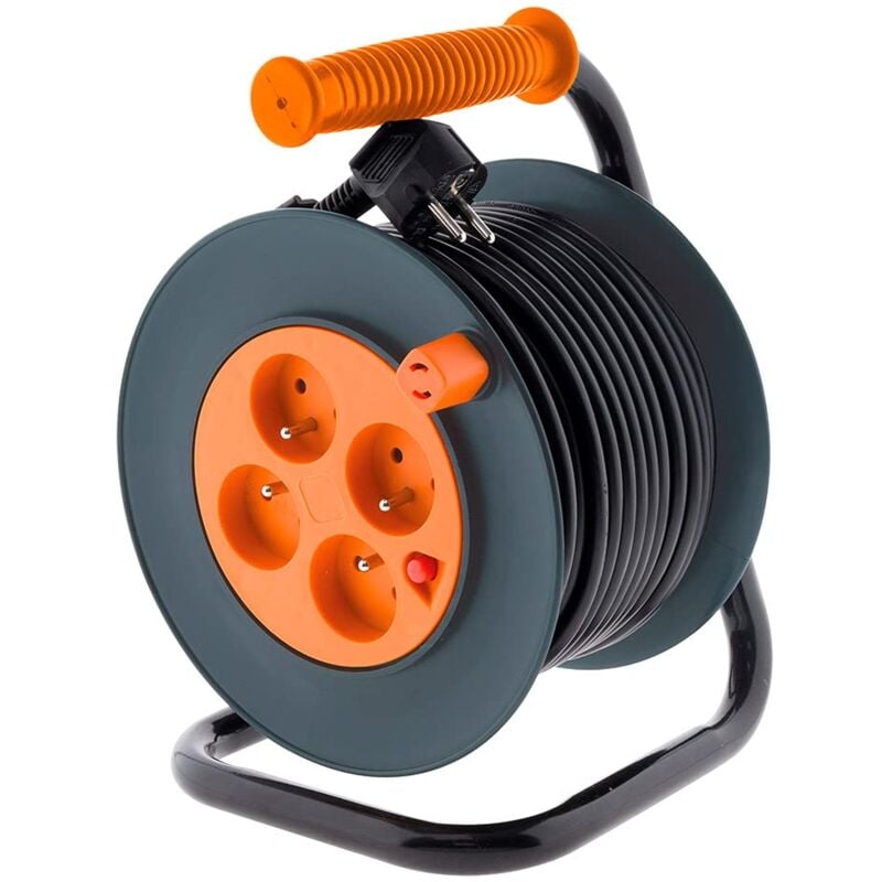 foto del prodotto zenitech bobina a 4 prese ho5vv f 3g1mm 25m interruttore automatico
